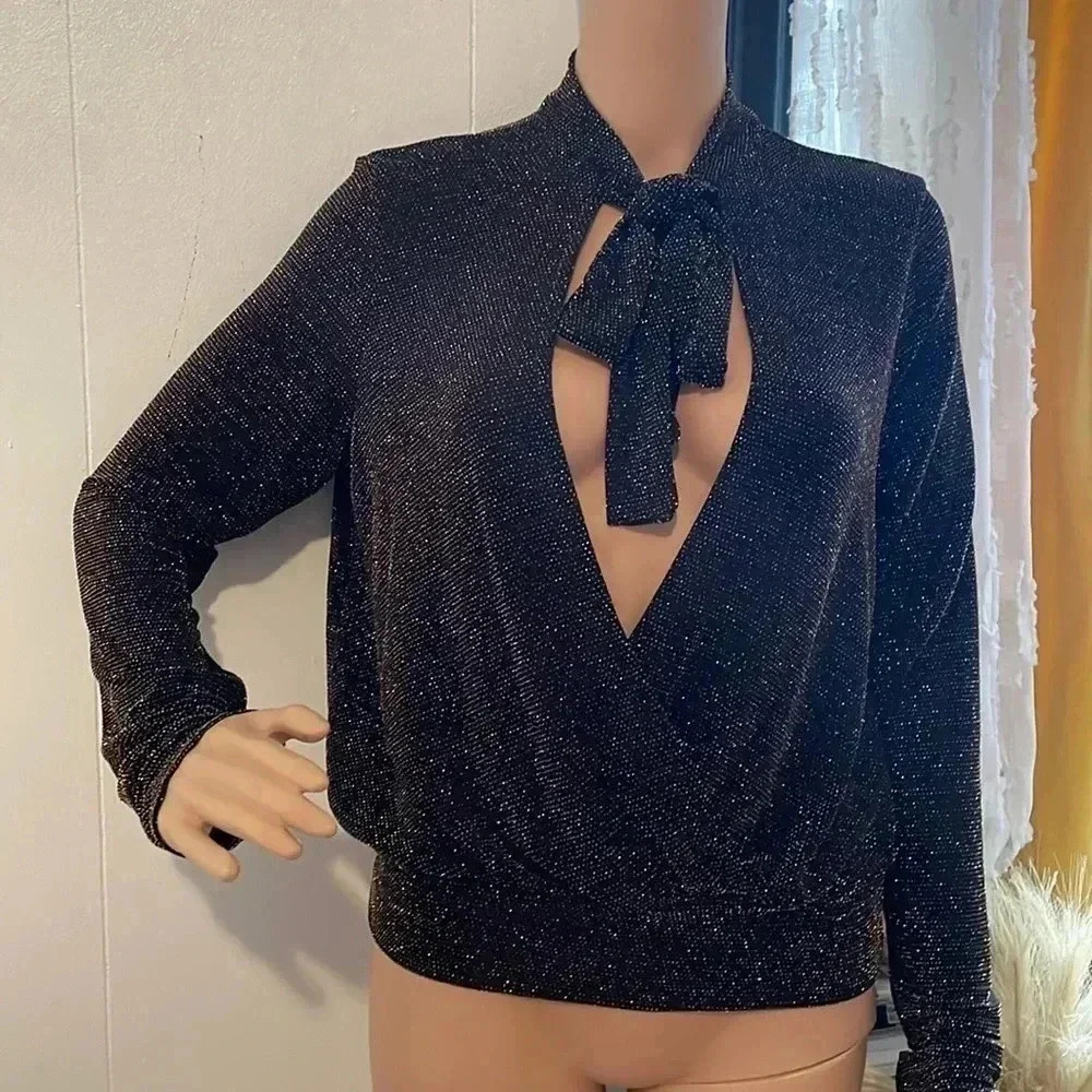 Paperoc elegant blouse long sleeve for women’s